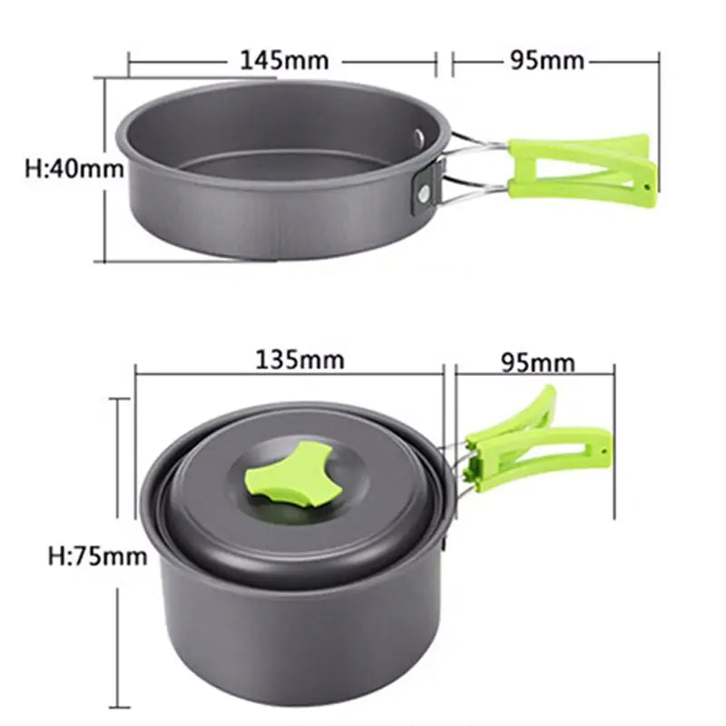 Outdoor Camping Tableware Kit - Mirelle