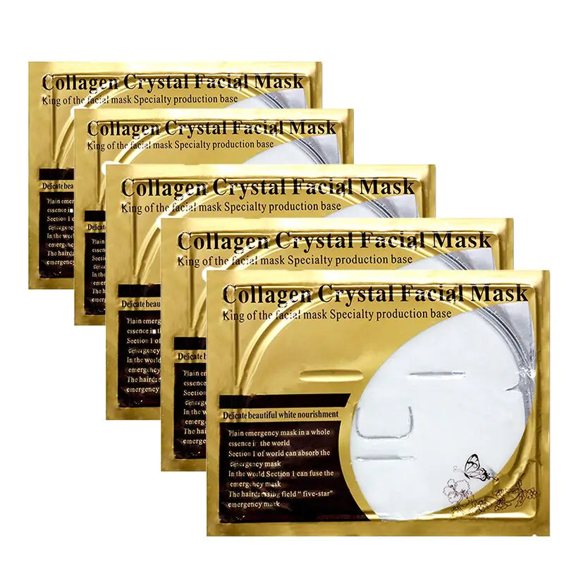 Collagen Gold Moisturizing Facial Mask - Mirelle