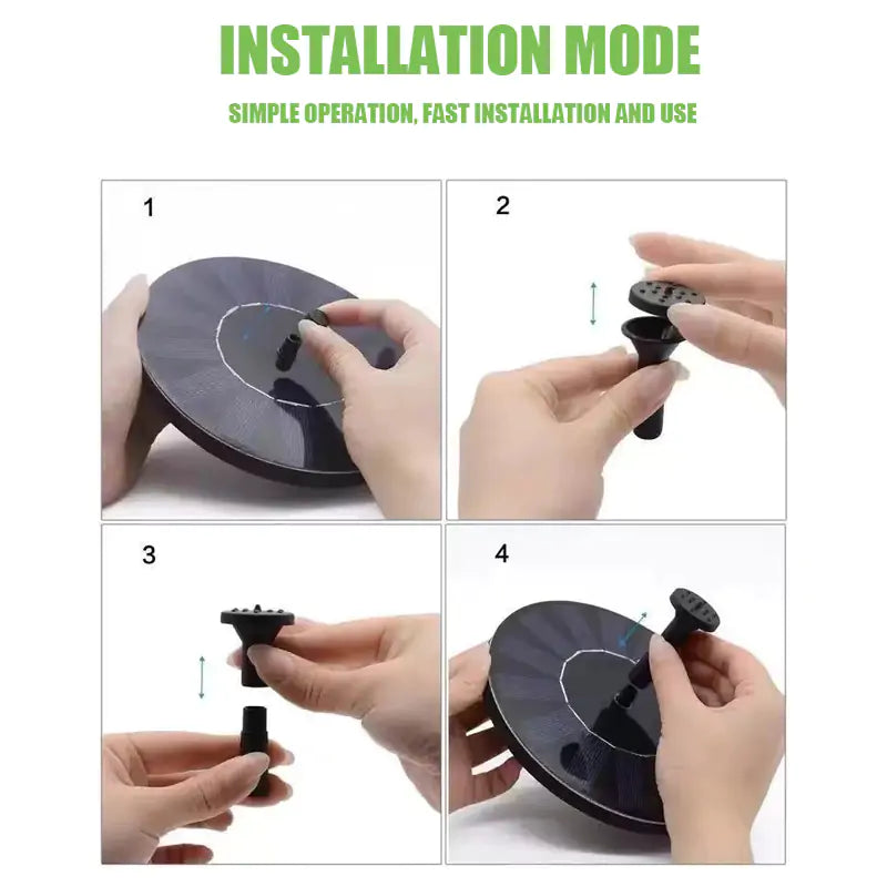 Solar Water Fountain - Mirelle