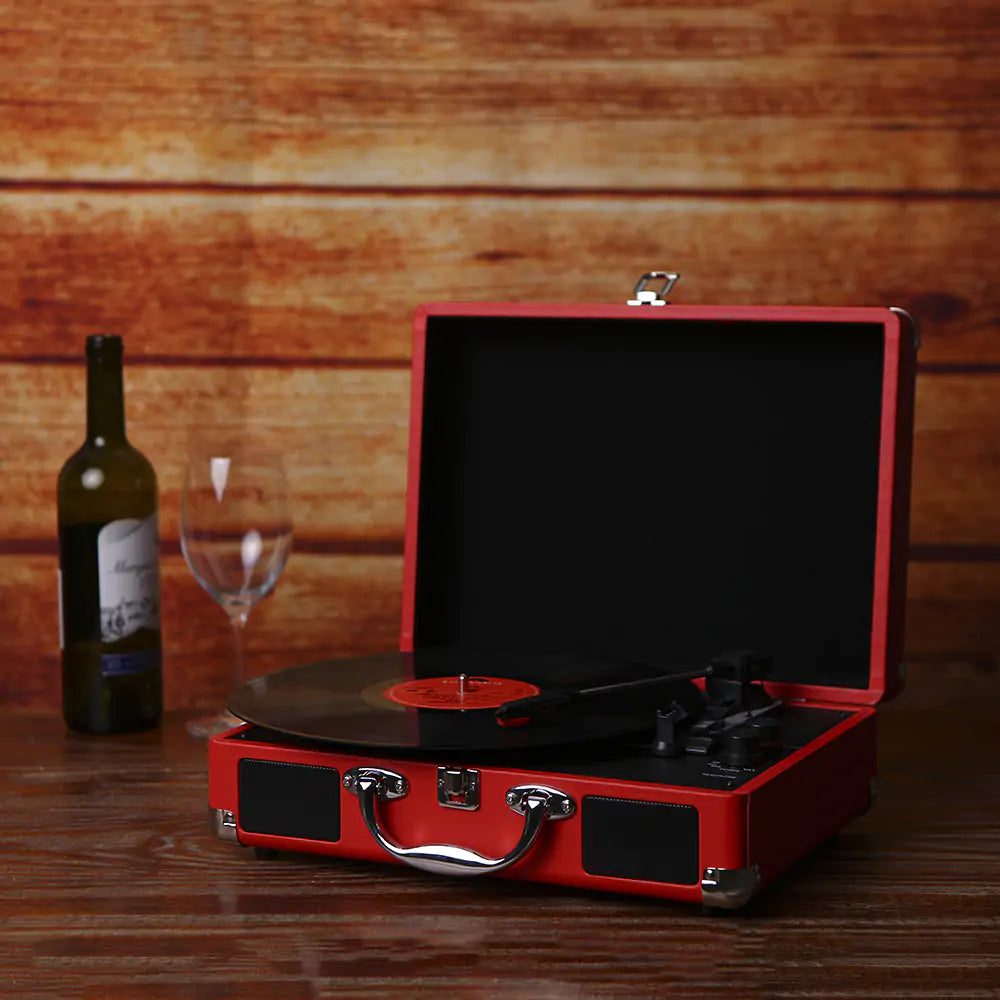 Vintage Portable Phonograph Turntables - Mirelle