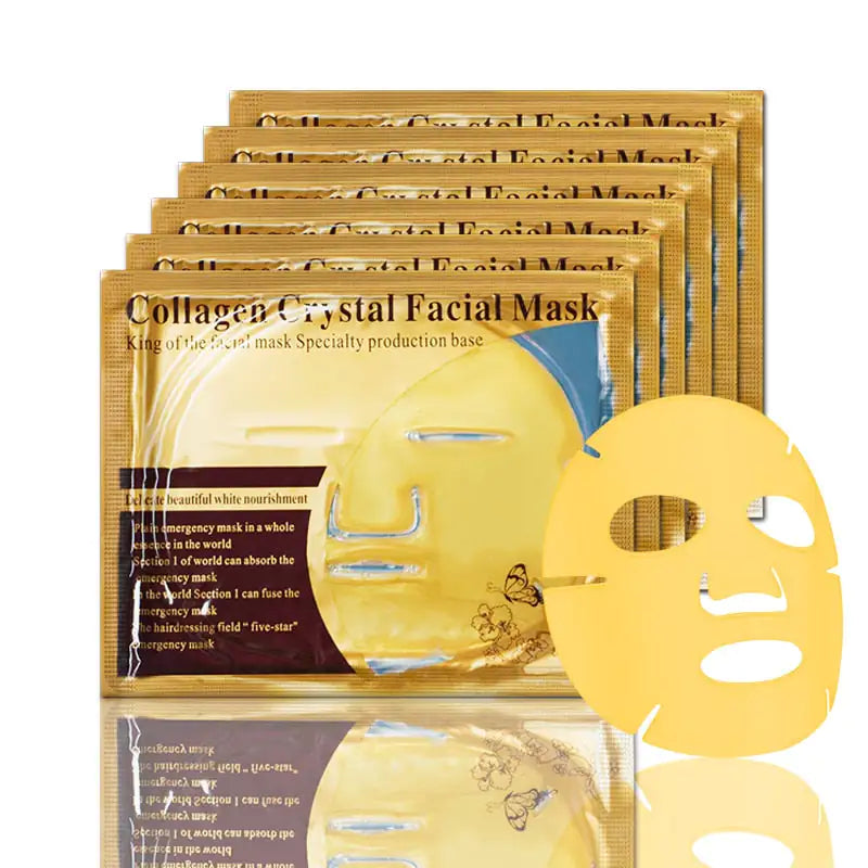 Collagen Gold Moisturizing Facial Mask - Mirelle