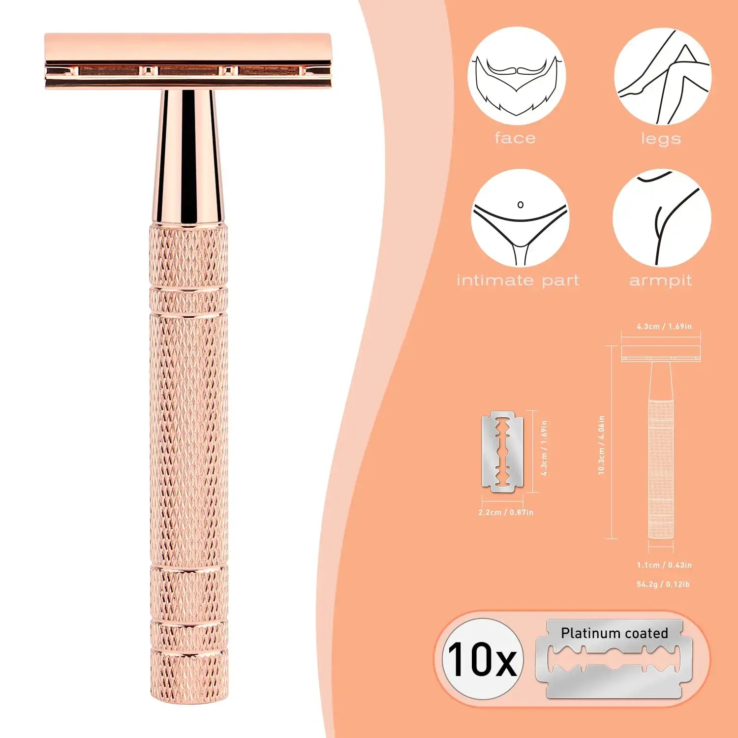 Double Edge Safety Razor - Mirelle