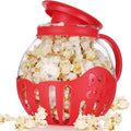 Microwave Glass Popcorn Popper With Silicone Lid - Mirelle